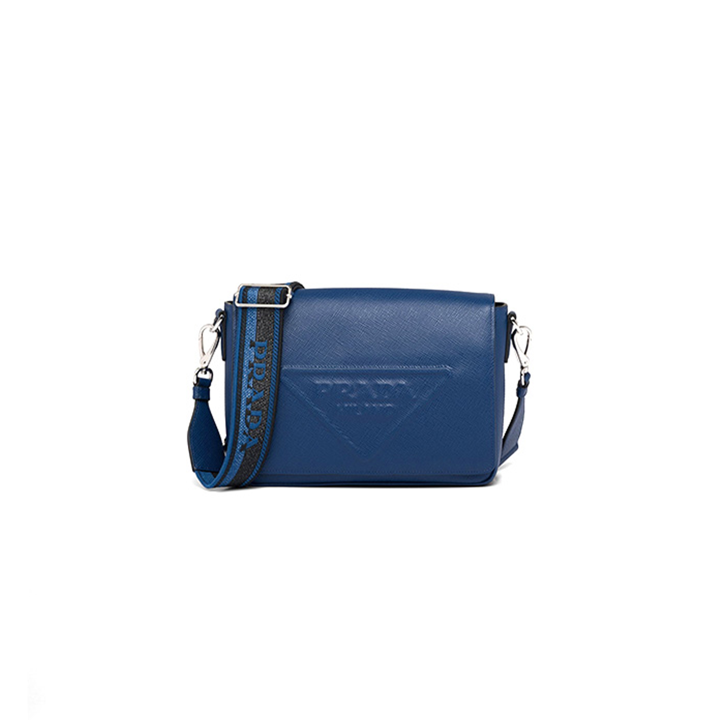 P*A*A SAFFIANO LEATHER SHOULDER BAG 2VD046 (26*18*6.5cm)